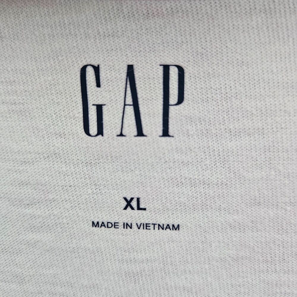 GAP Women's T-Shirt Dress XL Tie-Dye Cotton Jersey Short Sleeve Casual Pullover - Picture 6 of 8